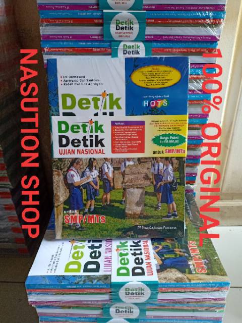 PROMO!!! Paket Buku UN Detik Detik Smp 2020 Plus Kunci Jawaban-2