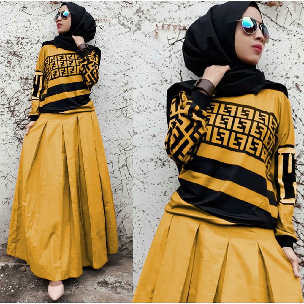 TERMURAH ST FENDY ROK  MUSLIM/TERPOPULER/ BAJU KONDANGAN/TERMURAH