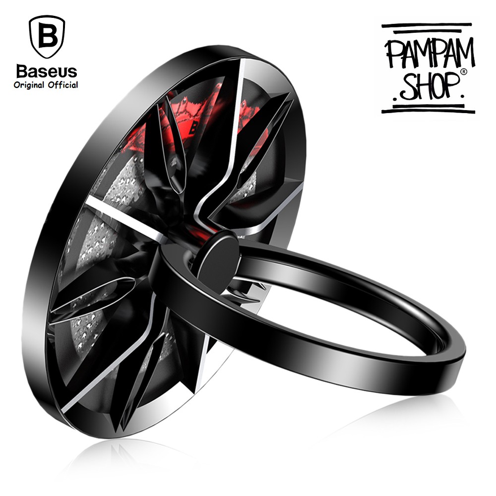 BASEUS ORIGINAL Ring Stand Wheel Ring Bracket Iring Magnetic Phone Stand Holder HP I Phone Handphone