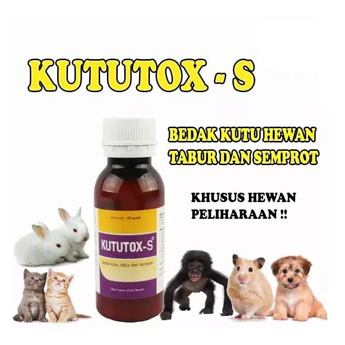 KUTUTOX - Obat Kutu Kucing/Anjing