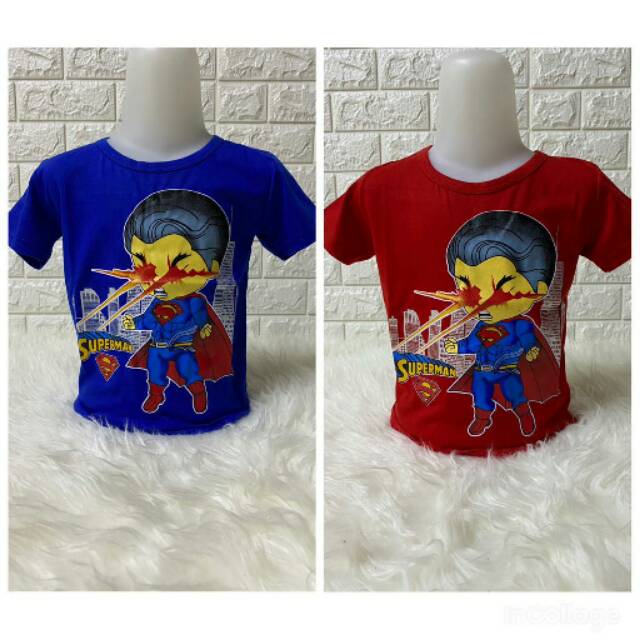 Kaos anak2 (SUPERMAN) 1-9thn