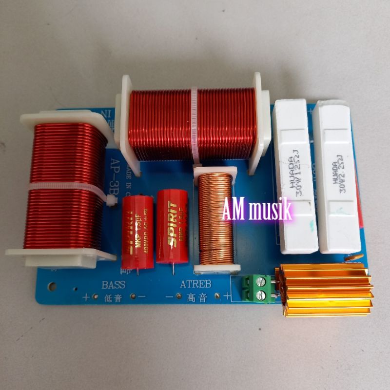 CROSSOVER RAKIT 3 WAY UNTUK BOX SPEAKER SALON PASIF