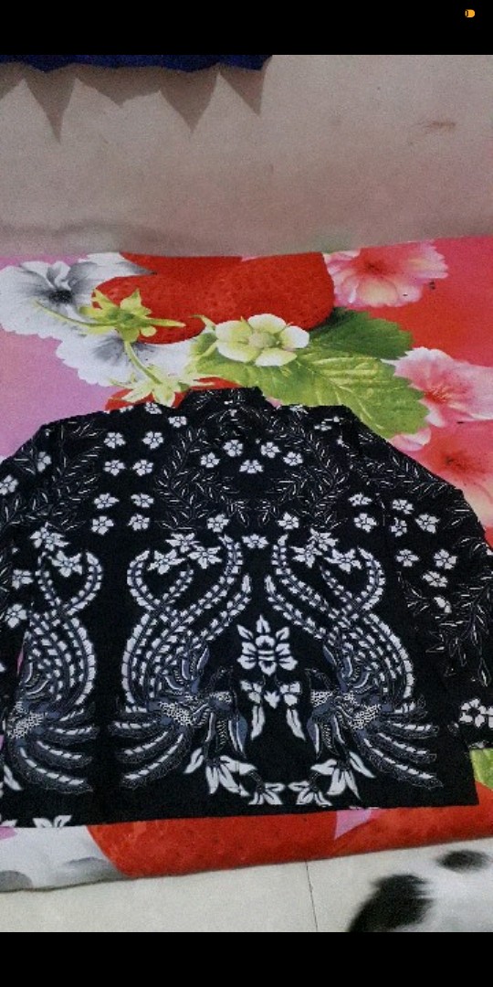 Kemeja Batik Pria Lengan Panjang Hrb026 Kenongo