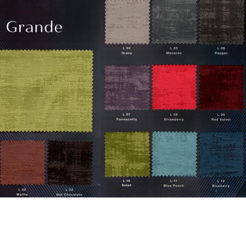 ➮ LE GRANDE : Fabric Kain Upholyster - Kain Jok Hikaron / Kain Velvet Motif Suede Le Grande Hikaron 