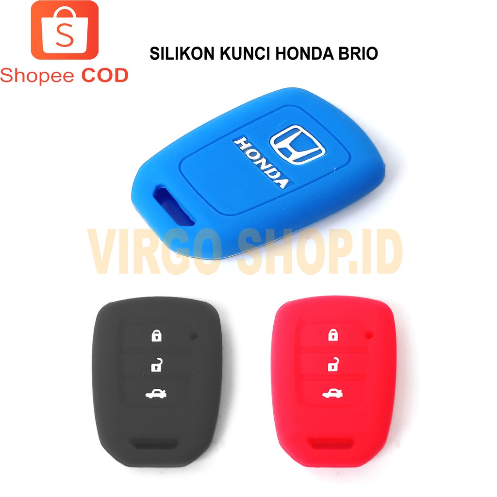 Silicon Kunci BRIO - Cover kunci Brio Sarung Kunci Brio / Brio / Aksesoris Mobil / Honda Brio / Sarung Mobil Brio / Mobil Brio / Kunci / Mobil / Virgo Shop