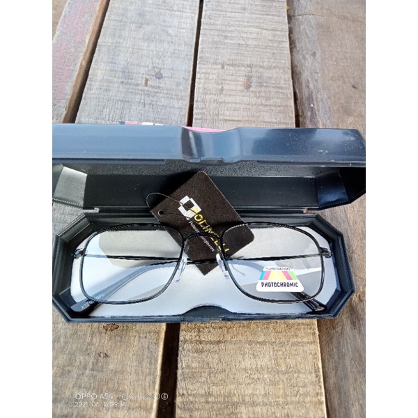 Kacamata korea lensa fotocromik normal