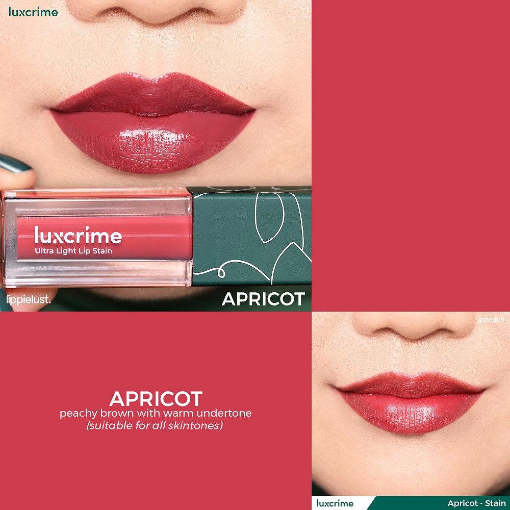 Luxcrime Ultra Light Lip Stain Apricot
