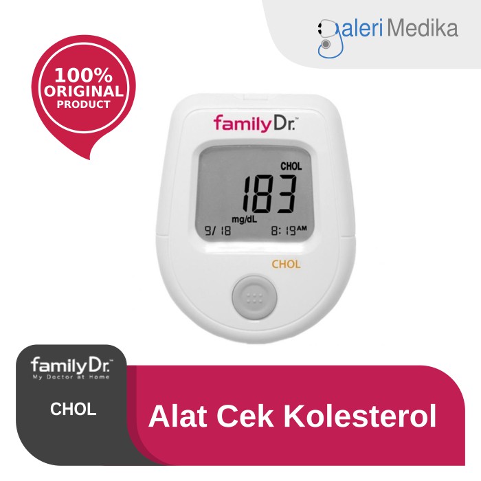 FamilyDr Alat Tes Kolesterol / Colesterol Test