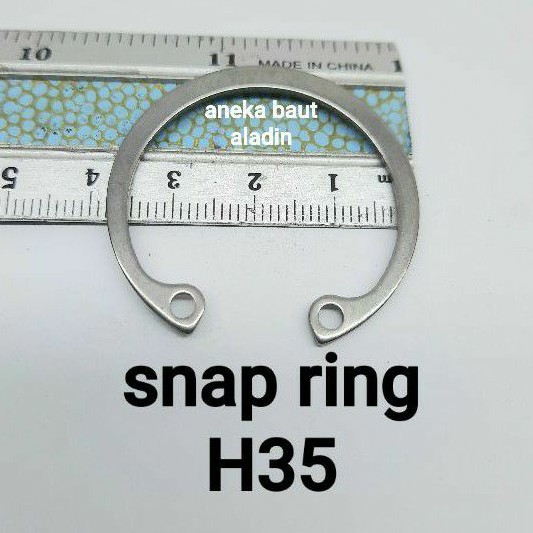 snap ring H35 stainless