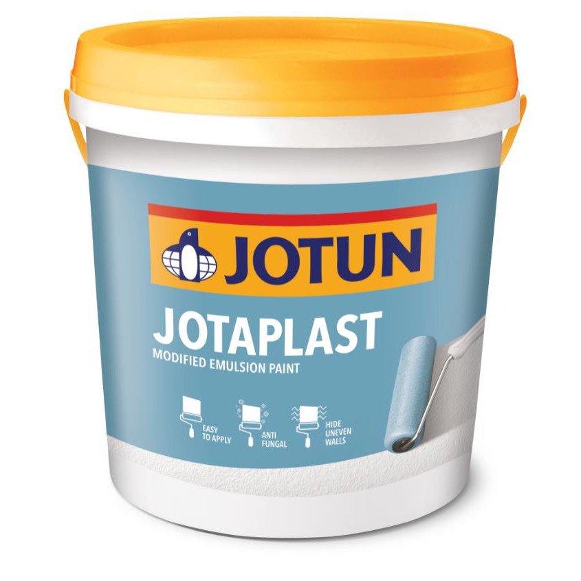 JOTUN JOTAPLAST BRILLIANT WHITE - 18 LT