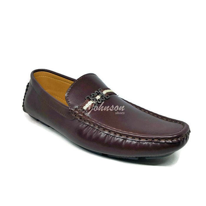 Sepatu Loafers Kulit Pria KYNZARA - ST 22 - 28 Coffee 100% ORIGINAL Import China