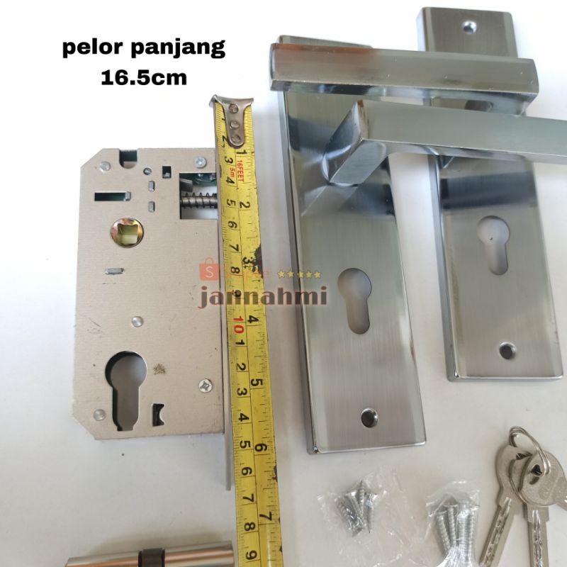 1 set handle kunci kunci kamar size medium ori berkualitas
