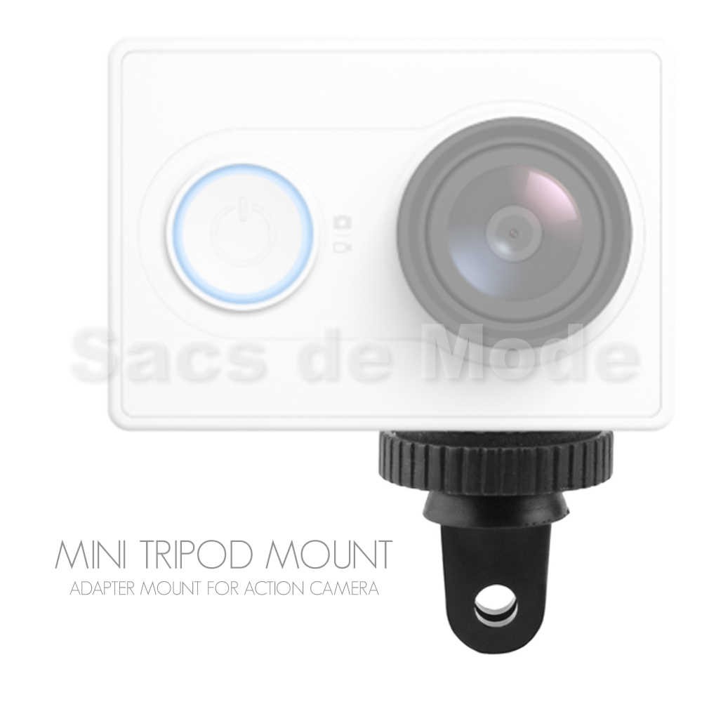 Mini Tripod Mount 1/4 Inch Head Screw for Action Cam / Xiaomi Yi / GoPro / Brica