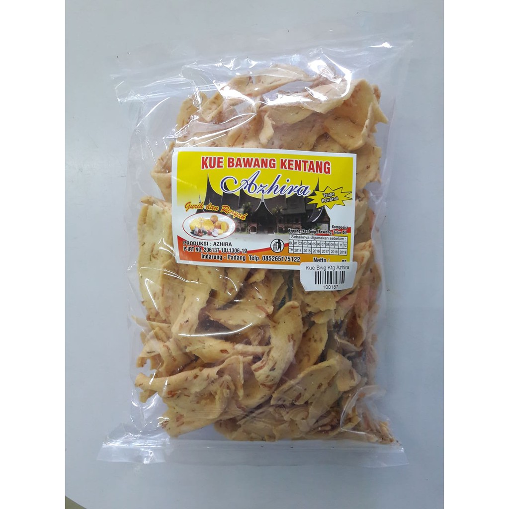 Kue Bawang Kentang Azhira - Asli Padang