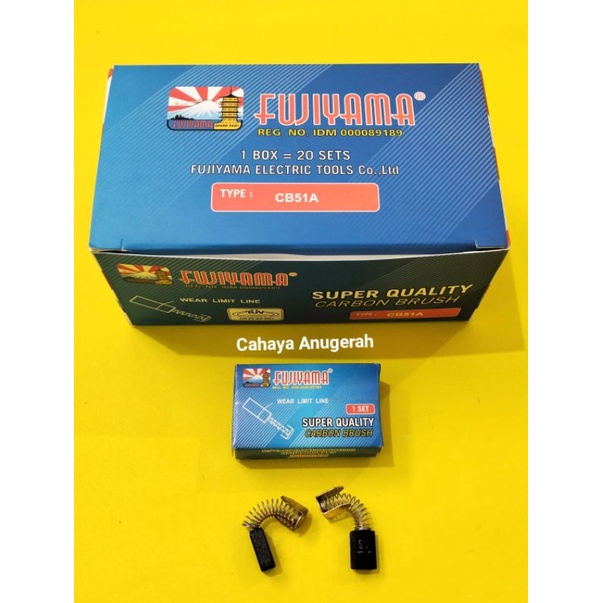 CB Fujiyama / Carbon Brush Fujiyama 51 64 100 / Karbon Brush Arang