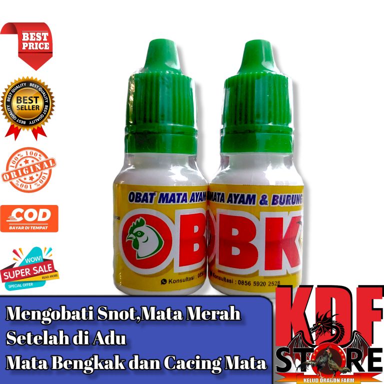 OBK MATA - Obat Mata Ayam dan Burung - 5ml
