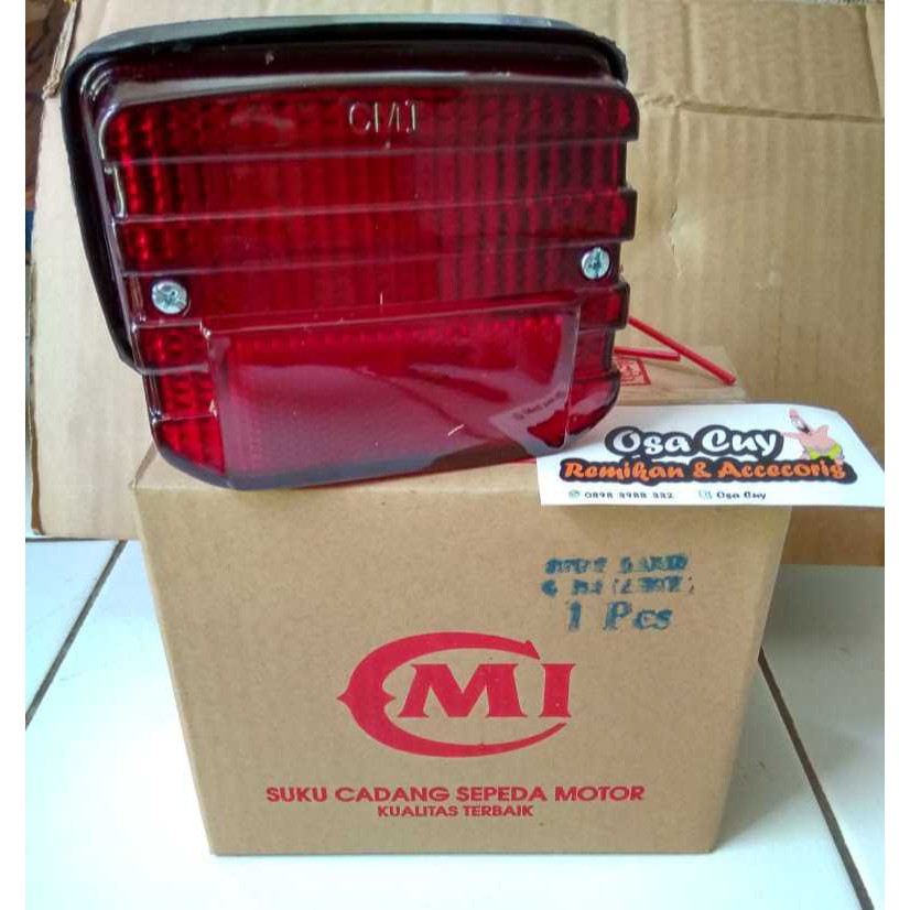 Stoplam GL100 putih stoplamp gl100 merah