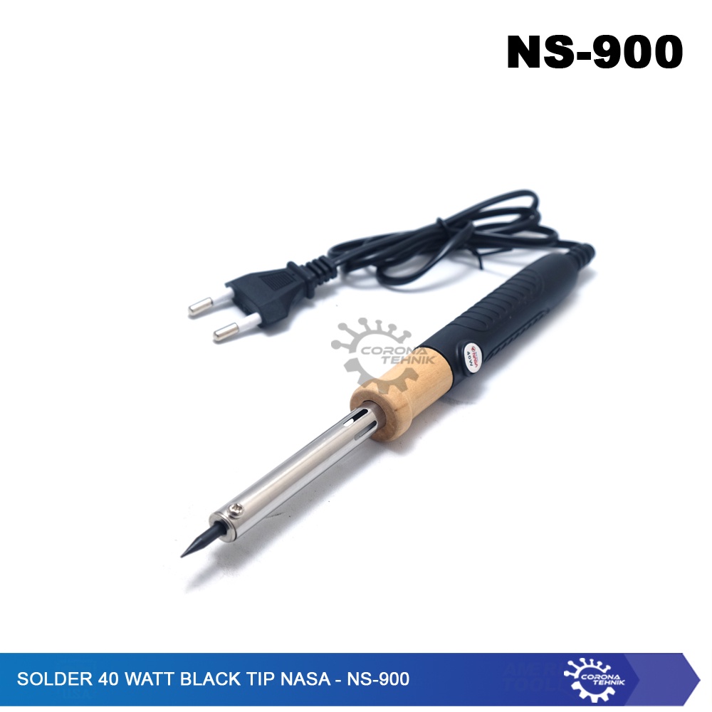 NS-900 - Solder 40 Watt Black Tip NASA