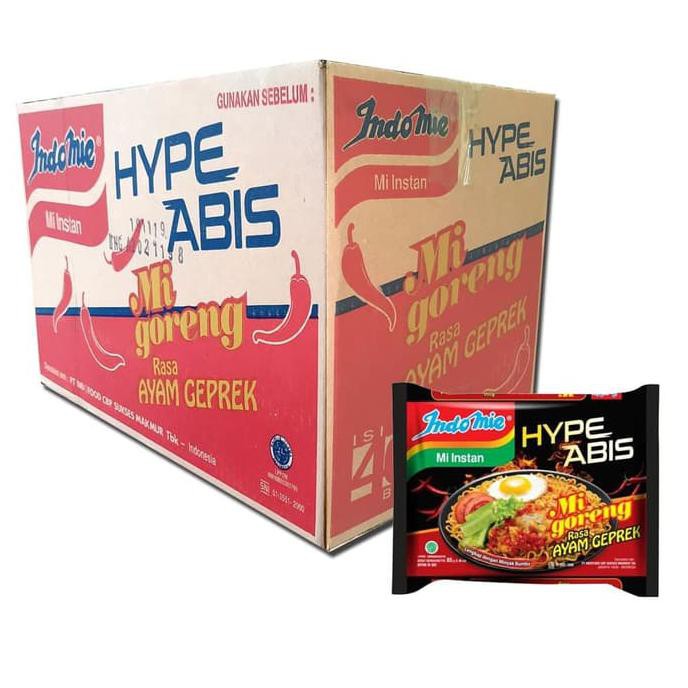 

Terlaris# Indomie Goreng Hype Abis Ayam Geprek 1 Dus 40Pcs - Indomie Ayam Geprek