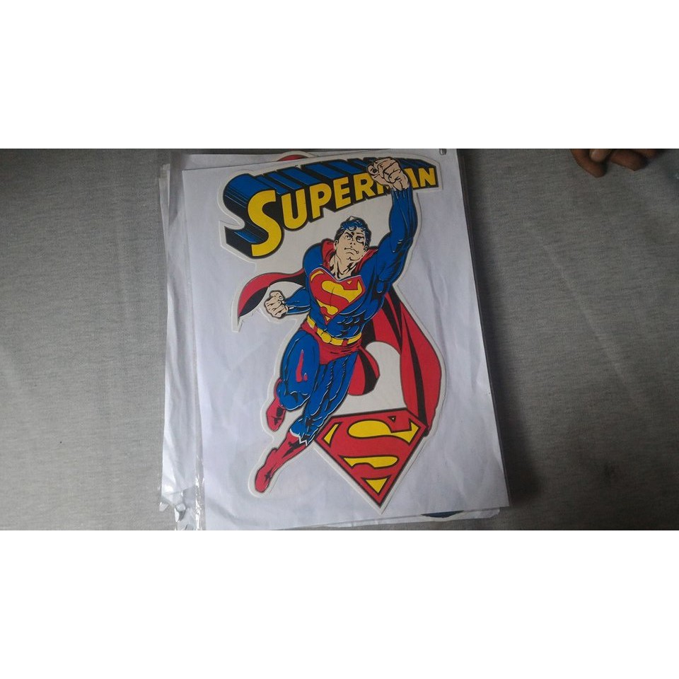

STICKER 33X26CM SUPERMAN