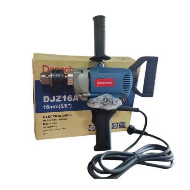 Mesin Bor Listrik Tangan DONGCHENG 16mm DJZ16A Hammer drill