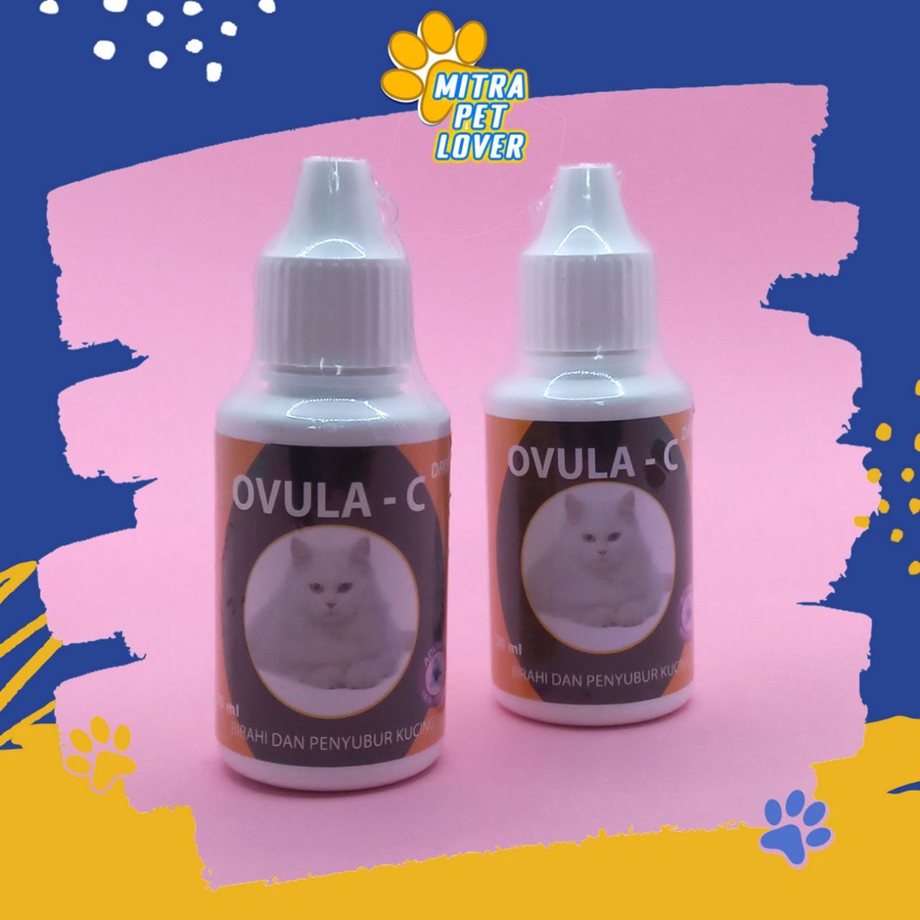 OBAT TETES BIRAHI &amp; PENYUBUR KUCING - OVULA C CAT DROP 30 ML - CEPAT KAWIN &amp; TINGKATKAN KESUBURAN KANDUNGAN &amp; STAMINA CAT - MURAH GARANSI KUALITAS ASLI ORIGINAL - PET ANIMAL VETERINARY TAMASINDO OBAT &amp; VITAMIN HEWAN BINATANG PELIHARAAN MITRAPETLOVER