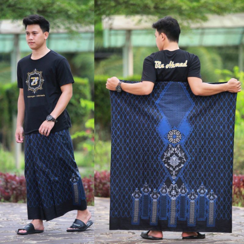 Sarung Palaikat Bawahan Muslim Sarung Santri Pria El rumy Terbaru Fashion Muslim cowok KSI