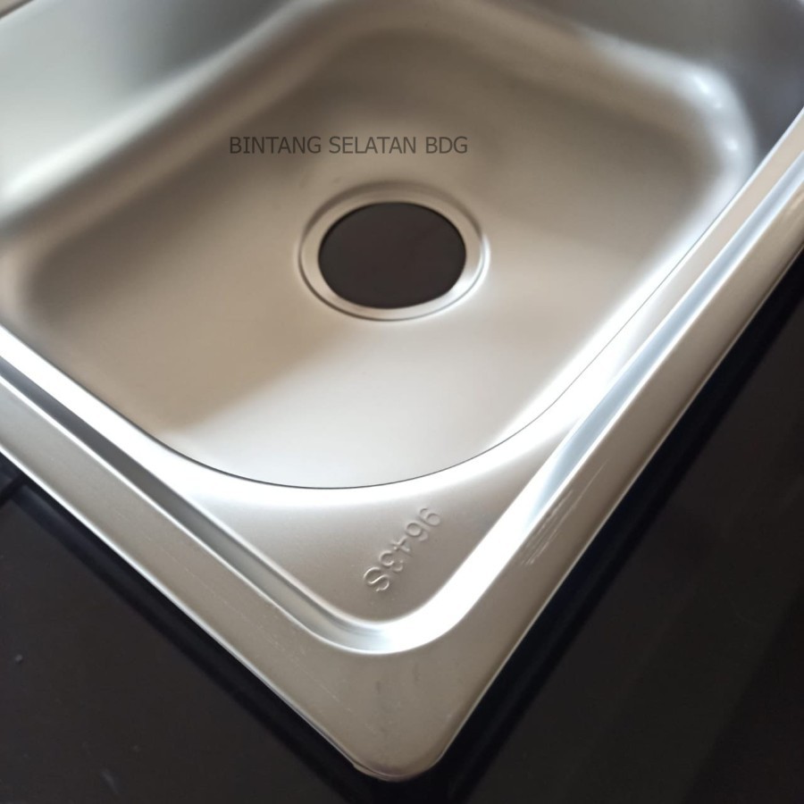 KITCHEN SINK BAK CUCI PIRING SUBRON STAINLESS 9643 S