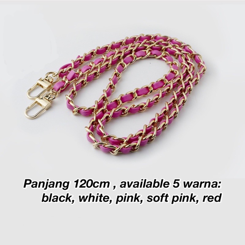 Tali Strap Chain Rantai Nagita Slavina (120cm) / Lanyard Sling / Tali Handbag / Tali Tas / Tali HP