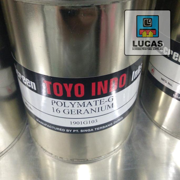 Buruan serbu] Tinta Sablon Plastik Toyo Indo Polymate