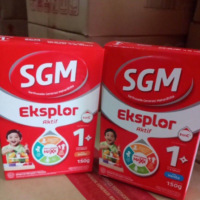 

SGM EKSPLOR 1 PLUS VANILLA/MADU 150gr