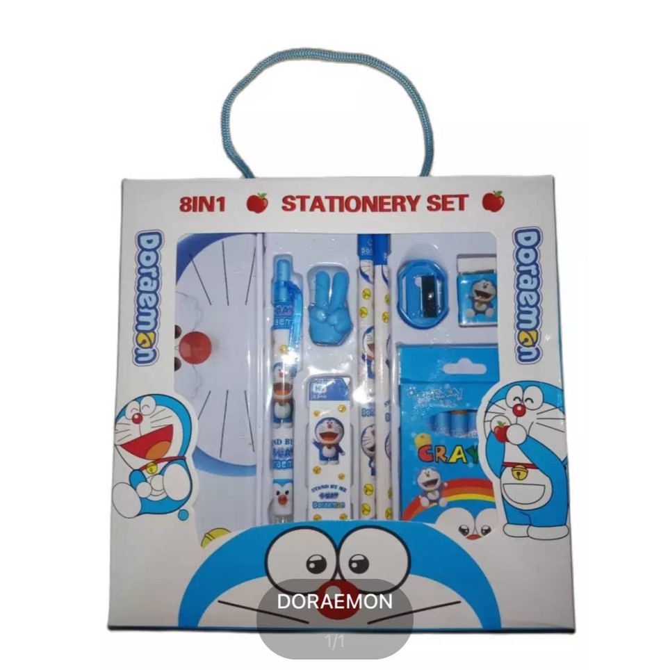 STUDY SET MIX 9 IN 1 (CRAYON) KARAKTER KARTUN