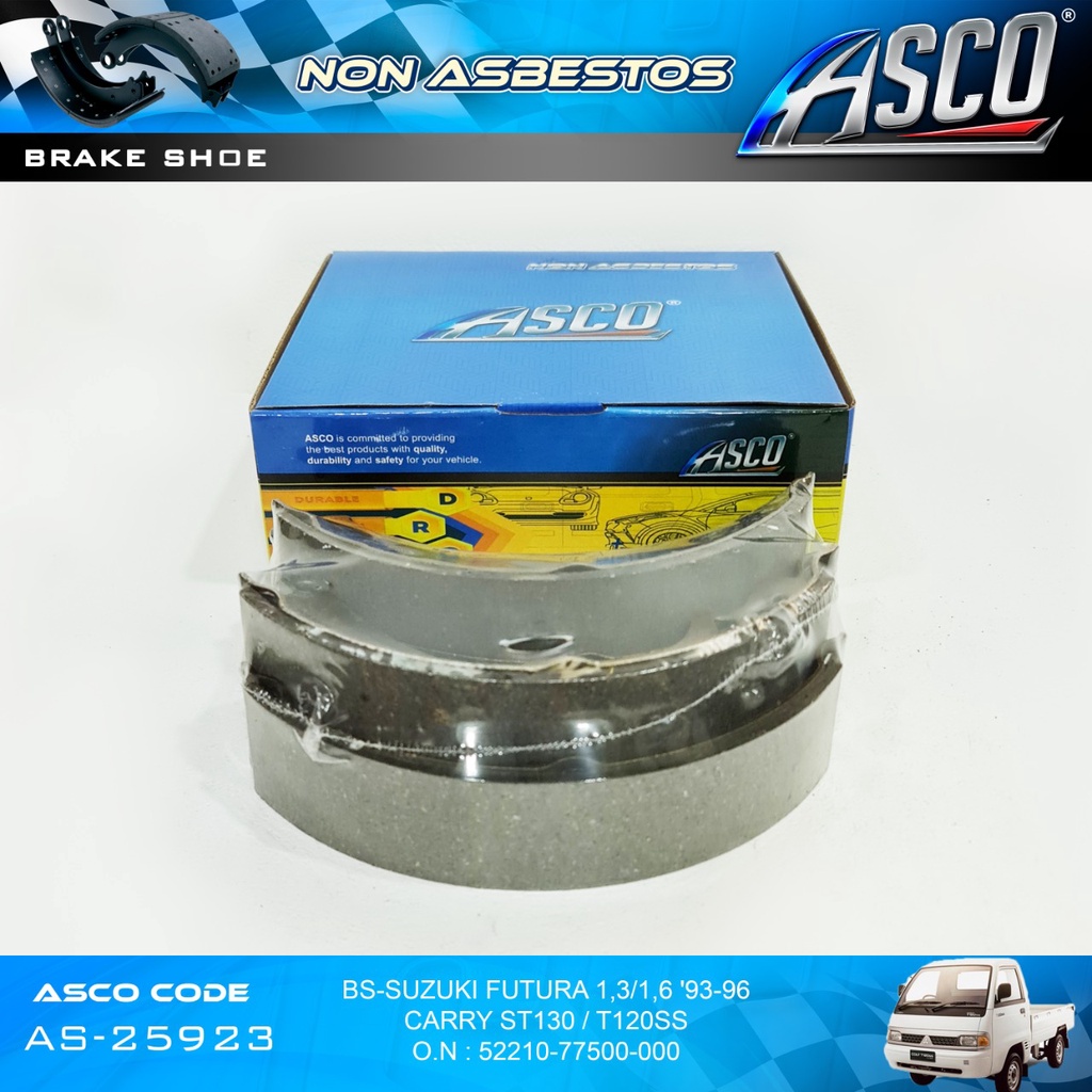 ASCO Kampas Rem Belakang Suzuki Futura 13-Futura16-Carry ST130-T120SS