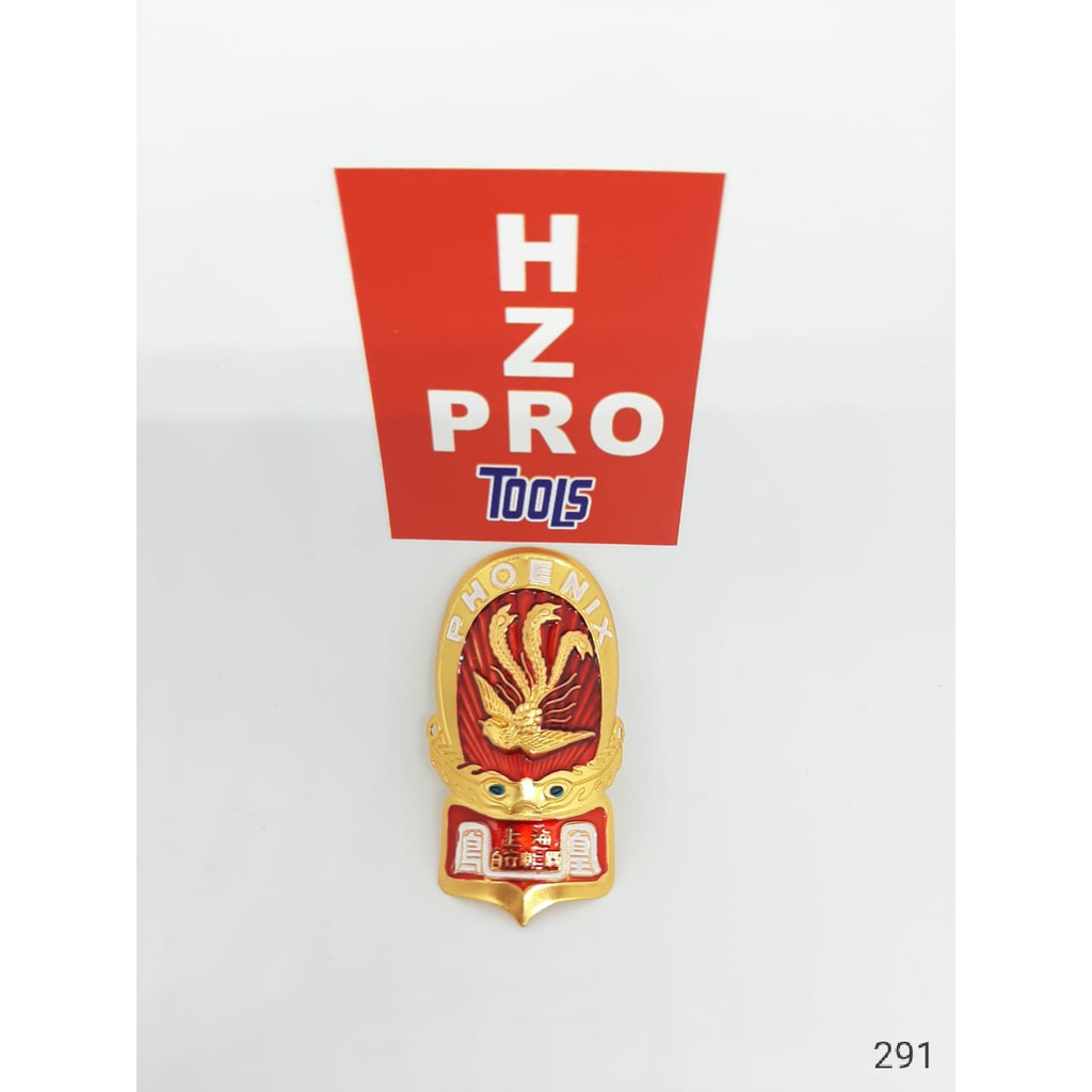 Logo Emblem Sepeda Jadul Phoenix Star Kuningan untuk Sepeda Minion Jengki Onthel