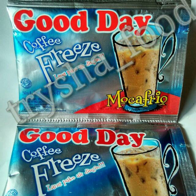 

Good Day Coffee Freeze Rasa Mocafrio/Kopi Goodday Freeze Mocafrio 10 pcs x 30 gram