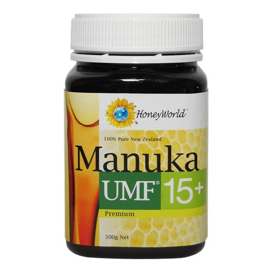 

honeyworld manuka honey umf 15 + 500g