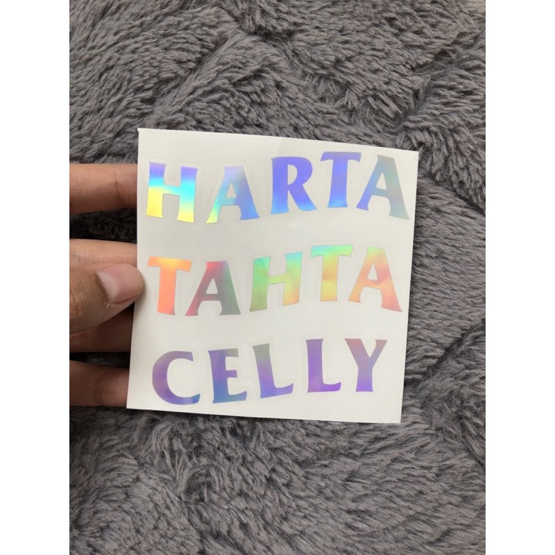 

Cutting Sticker Harta tahta Celly