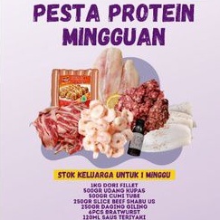 

PAKET PESTA PROTEIN MINGGUAN