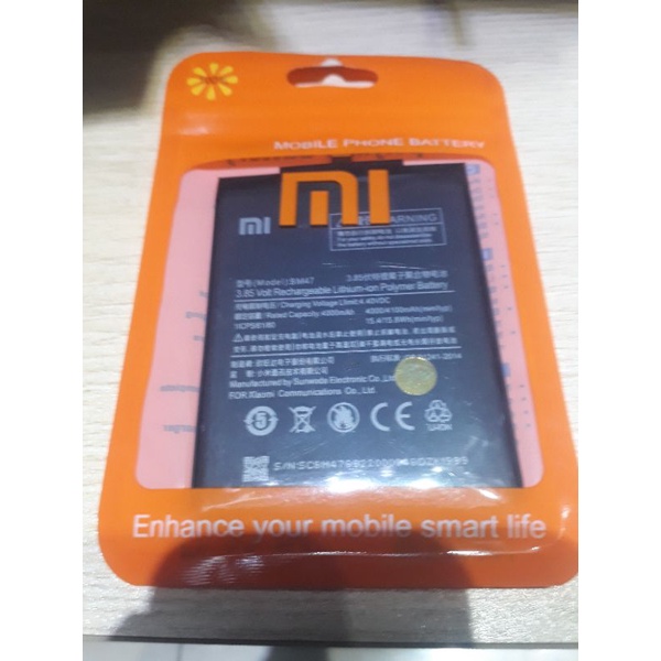 BATERAI XIAOMI BM47 REDMI 4X/REDMI 3/REDMI 3S