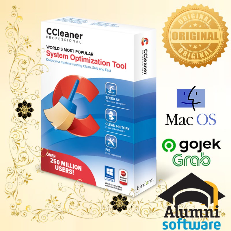 [FULL VERSION] CCleaner Mac Utility Software - GARANSI AKTIVASI