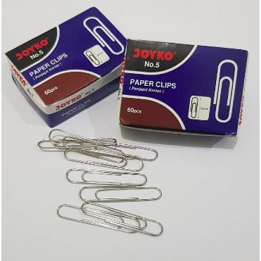 Paper Clip / Klip / Penjepit Kertas Joyko No.5