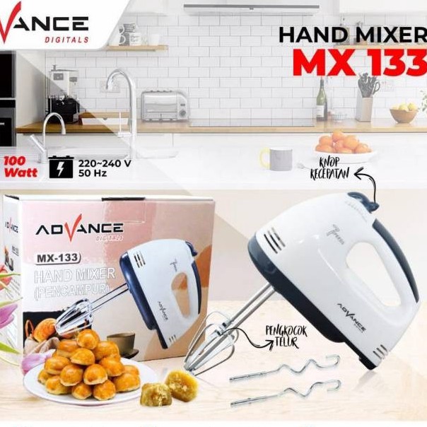 Advance Hand Mixer MX-133 100 Watt