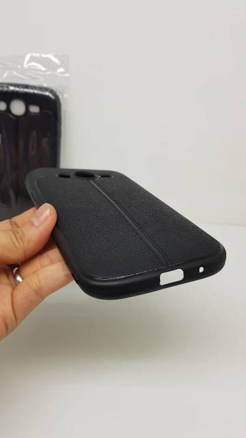 Auto Focus Samsung Grand 1 Duos i9082 5&quot; Leather Soft Case Samsung Grand Neo Plus i9060 Kulit Jeruk