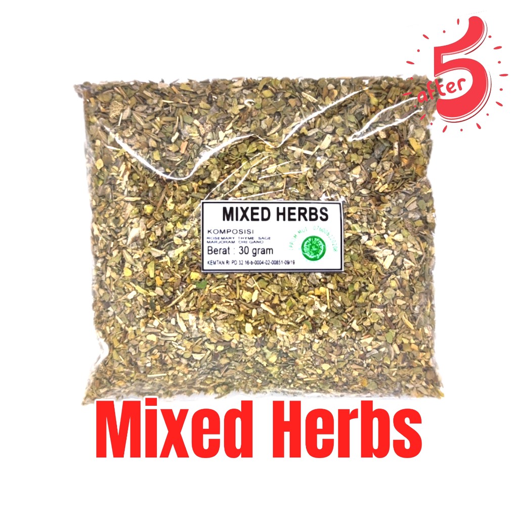 

Italian Mix Herbs / Mix herbs / Mixed Herbs / Herb italia 30gr
