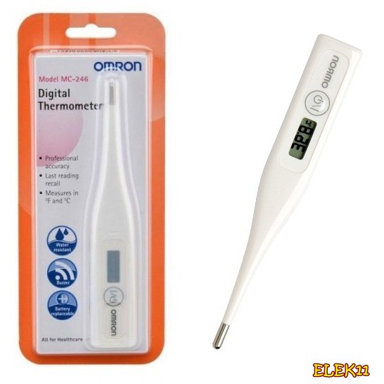 ELEK11 OMRON FLEXIBLE THERMOMETER MC 246