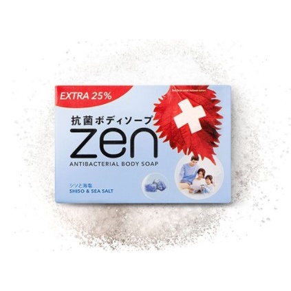 Zen Barsoap Antibacterial 80gr (Sandalwood / Sea Salt / Sulfur)