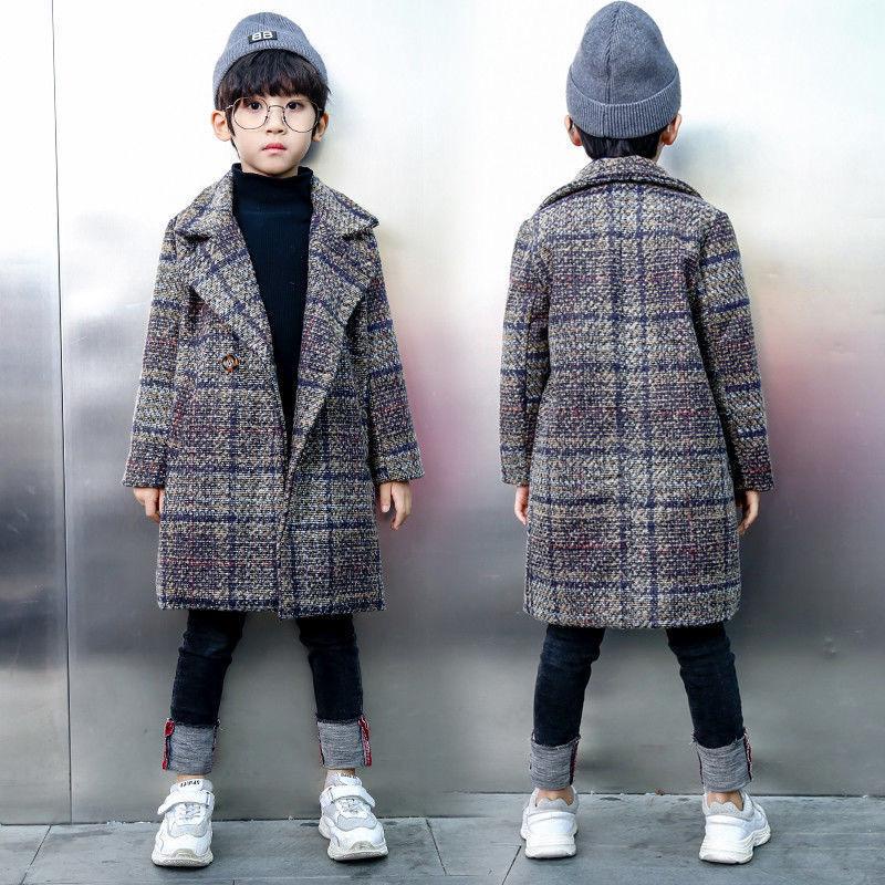 IMPORT SYDNEY KIDS GIRL BOY WINTER AUTUMN SPRING WOOLEN COAT OUTER BAJU HANGAT JAKET ANAK PEREMPUAN LAKI MUSIM DINGIN MUSIM SEMI