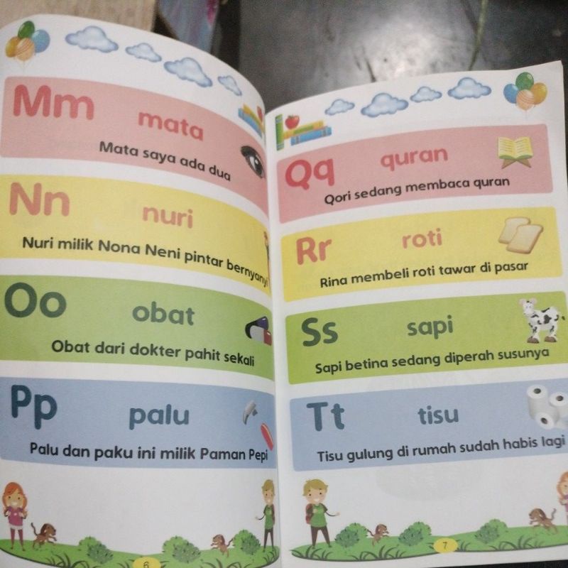 buku aku bisa cepat membaca tanpa mengeja 32 halaman (15×24cm)