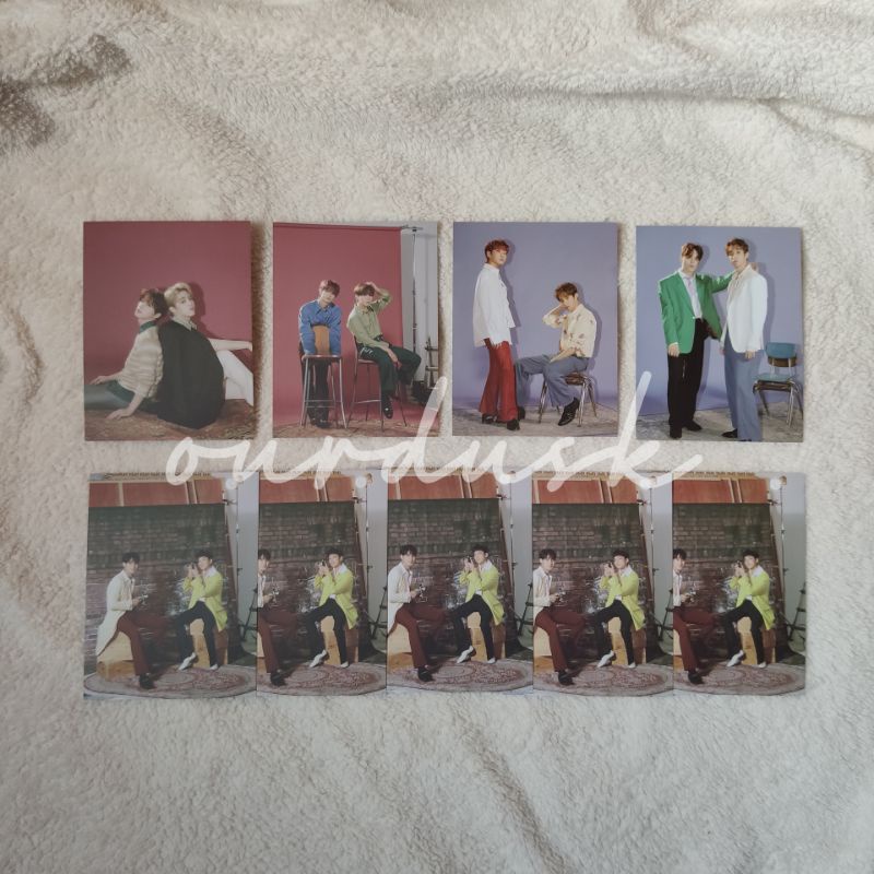 Seventeen Semicolon Mini Card OTP Scoups-Dino Jun-Seungkwan Hoshi-DK DK-Vernon Wonwoo-Mingyu