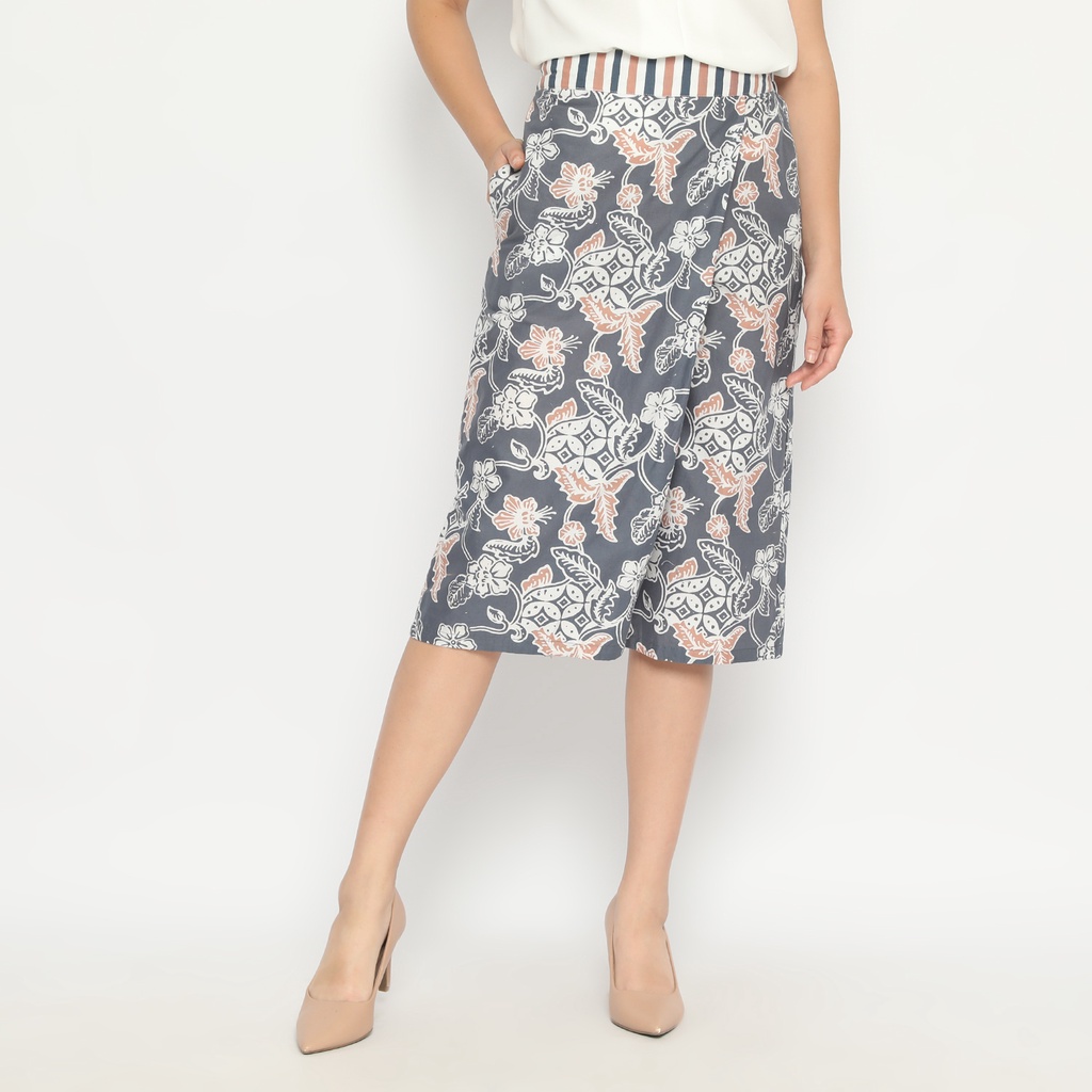 Kichi Batik Wrap Kulot Batik Brata